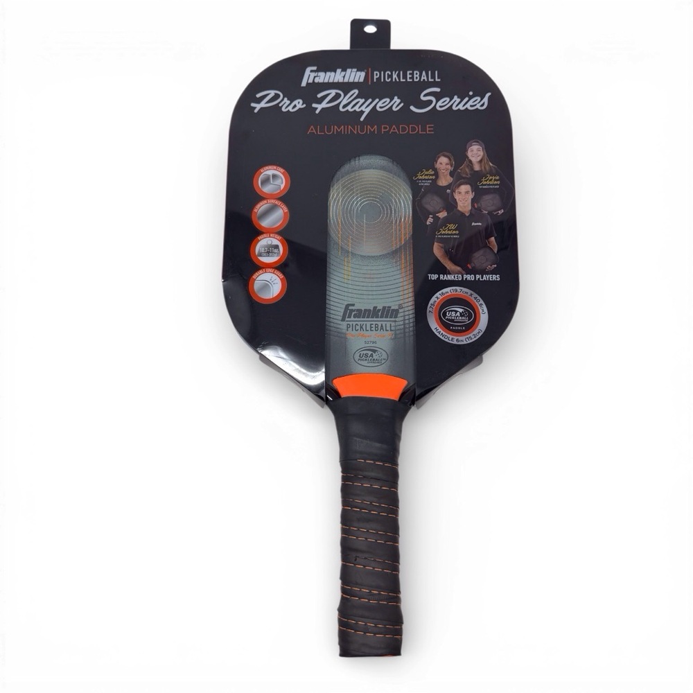 Franklin Sports Pro Player Series Series Aluminum Pickleball Paddle USAPA New